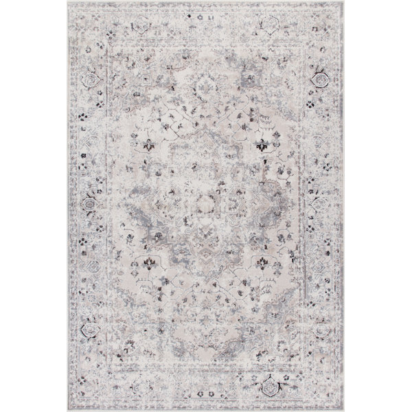 Mistana™ Tonia Oriental Cream/Gray Area Rug & Reviews Wayfair